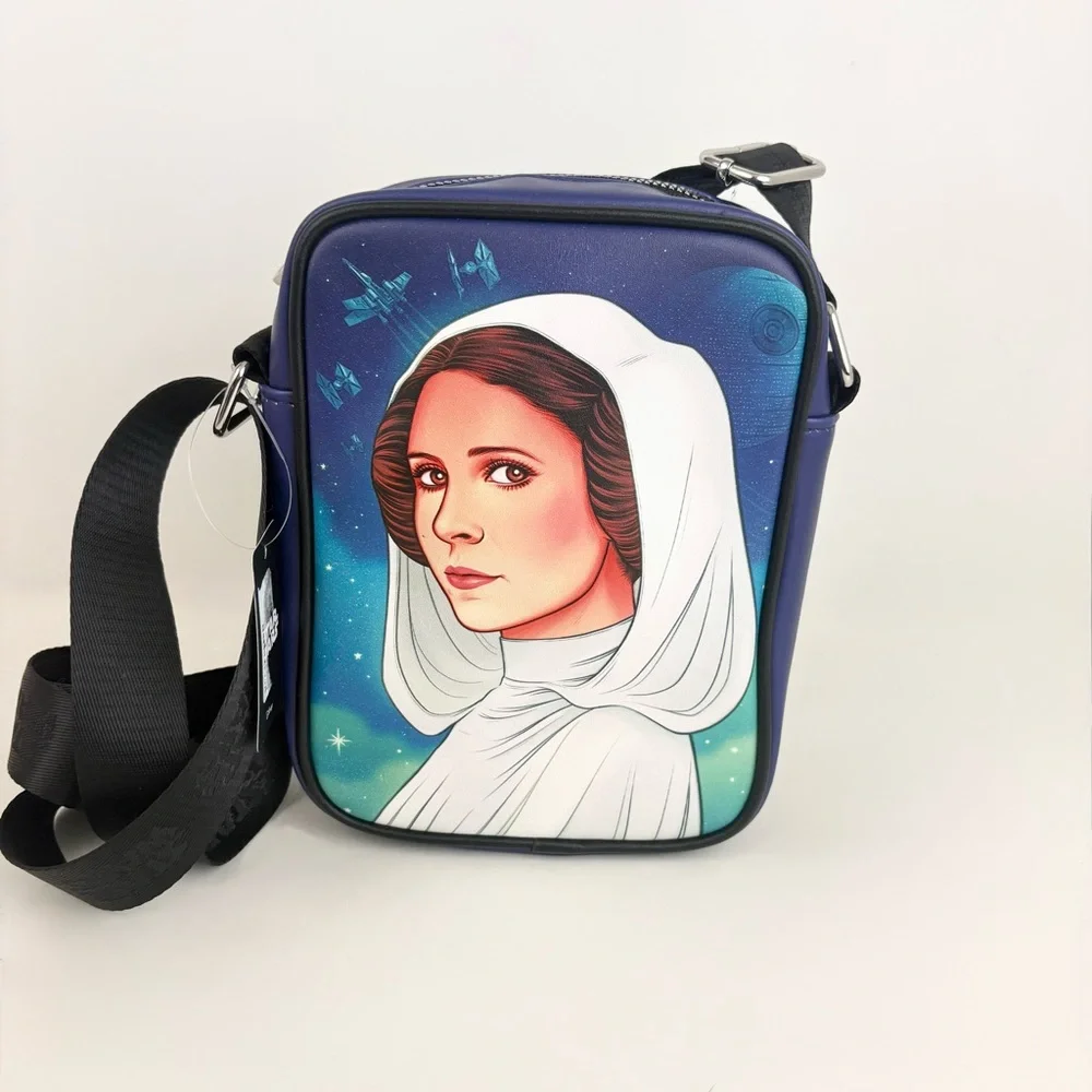 Buckle-Down Star Wars Princess Leia Cross Body New With Tags - Picture 11 of 13